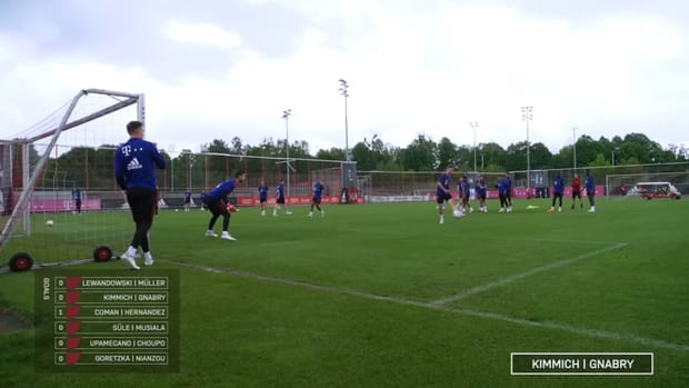 Lewandowski, Müller & Co take part in Bayern's cross challenge